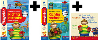 Fragenbär - Richtig Rechnen 1. Klasse + 2. Klasse /Hörbuch Fit, Findig und Fragenbär retten die Gückspilze