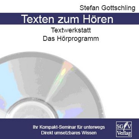 Texten zum H&ouml;ren - Stefan Gottschling