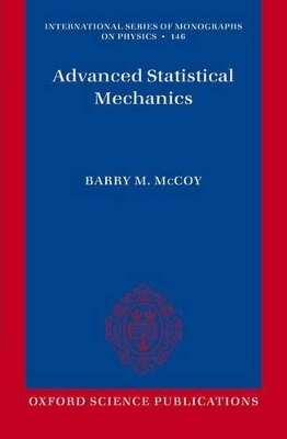Advanced Statistical Mechanics
