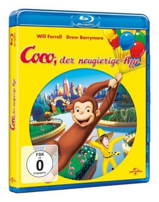 Coco - Der neugierige Affe, 1 Blu-ray