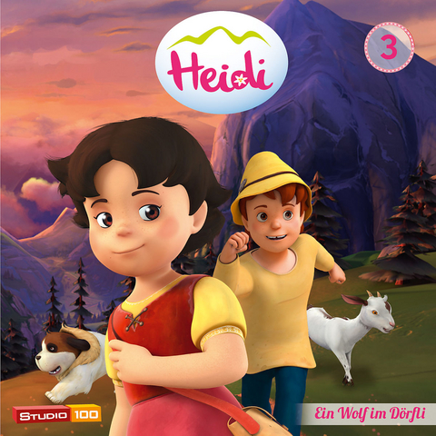 Heidi - Ein Wolf im D&ouml;rfli u.a. (CGI), 1 Audio-CD