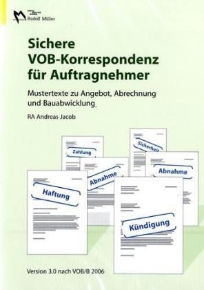 Sichere VOB-Korrespondenz für Auftragnehmer