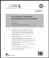 Vollst&auml;ndige Sammlung der Merkbl&auml;tter und Hinweise