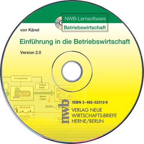 NWB-Lernsoftware Einf&uuml;hrung in die Betriebswirtschaft - Siegfried von K&auml;nel