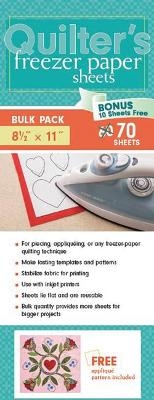 Quilter's Freezer Paper Sheets, Bulk Pack -  C&  t Publishing