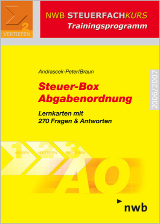 Steuer-Box Abgabenordnung
