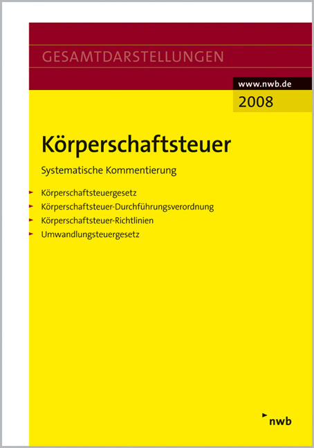K&ouml;rperschaftsteuer - 