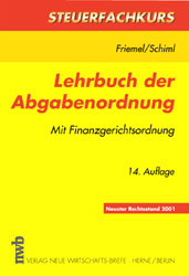 Lehrbuch der Abgabenordnung