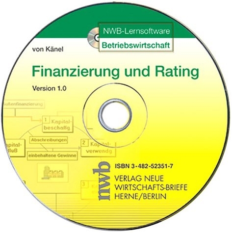 NWB-Lernsoftware Finanzierung und Rating - Siegfried von K&auml;nel