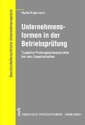 Unternehmensformen in der Betriebsprüfung - Georg Harle, Grit Kulemann