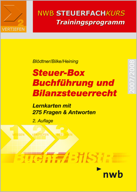 Steuer-Box Buchf&uuml;hrung und Bilanzsteuerrecht - Wolfgang Bl&ouml;dtner, Kurt Bilke, Rudolf Heining