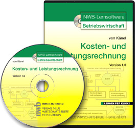 NWB-Lernsoftware Kosten- und Leistungsrechnung - Siegfried von K&auml;nel