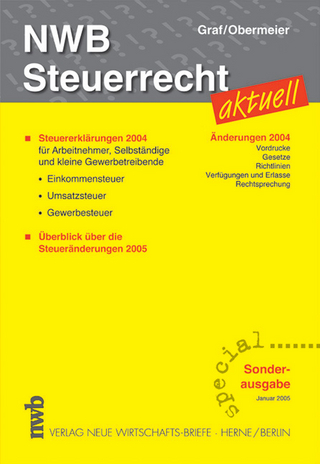 NWB Steuerrecht aktuell special