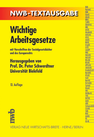 Wichtige Arbeitsgesetze