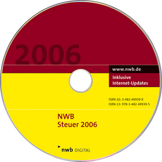 NWB Steuer 2006 - Einkommensteuer-Erklärungs- und Berechnungsprogramm