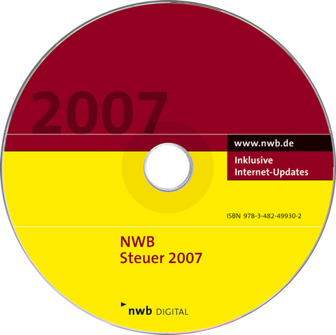 NWB Steuer 2007 - Einkommensteuer-Erkl&auml;rungs- und Berechnungsprogramm