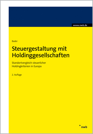 Steuergestaltung mit Holdinggesellschaften