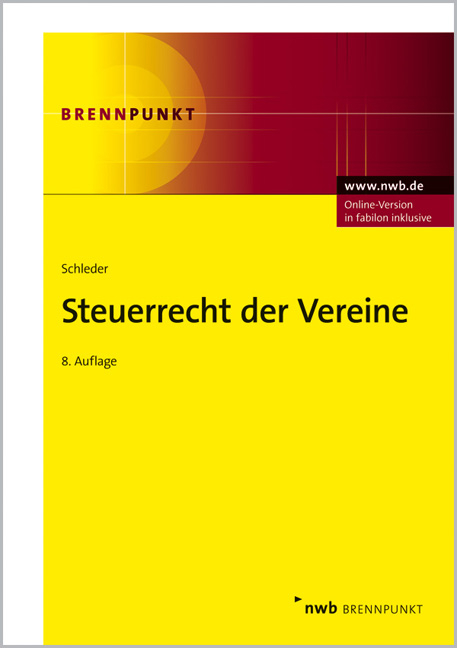 Steuerrecht der Vereine - Herbert Schleder