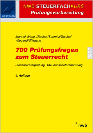 700 Prüfungsfragen zum Steuerrecht
