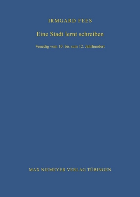 Eine Stadt lernt schreiben - Irmgard Fees