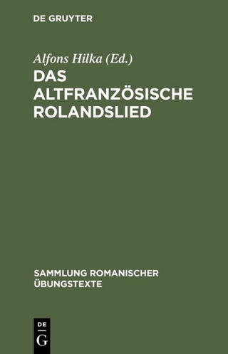 Das altfranzösische Rolandslied