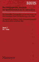Bio-bibliographisches Handbuch zur Sprachwissenschaft des 18. Jahrhunderts / [Set Bio-bibliographisches Handbuch, Band 1-8] - 