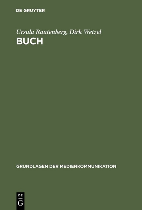 Buch - Ursula Rautenberg, Dirk Wetzel