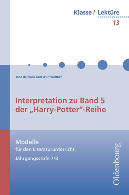 Joanne K. Rowling, Harry Potter V - Jana de Blank, Wulf Walther