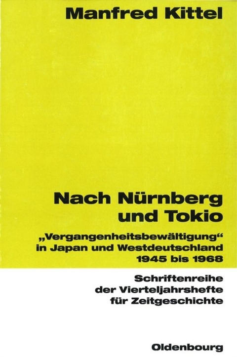 Nach N&uuml;rnberg und Tokio - Manfred Kittel