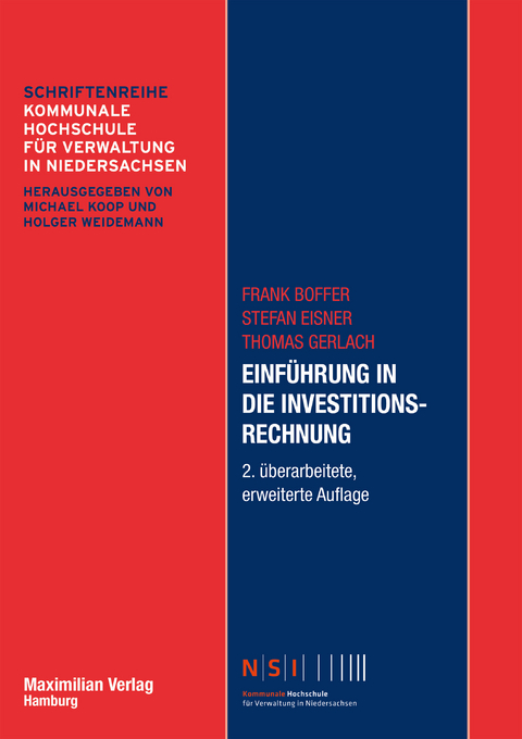 Einf&uuml;hrung in die Investitionsrechnung - Frank Boffer, Stefan Eisner, Thomas Gerlach
