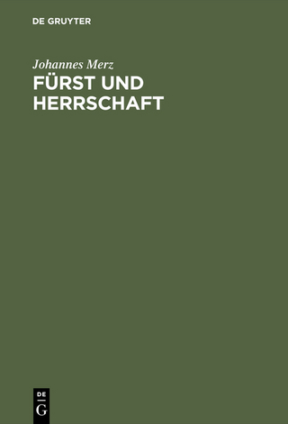 Fürst und Herrschaft
