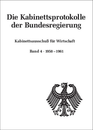 Die Kabinettsprotokolle der Bundesregierung / Kabinettsausschuß für Wirtschaft