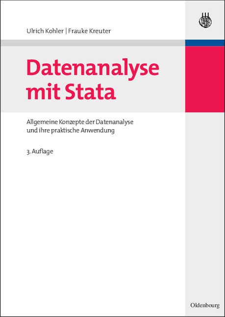 Datenanalyse mit Stata - Ulrich Kohler, Frauke Kreuter