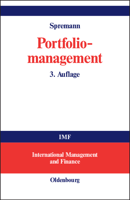 Portfoliomanagement - Klaus Spremann
