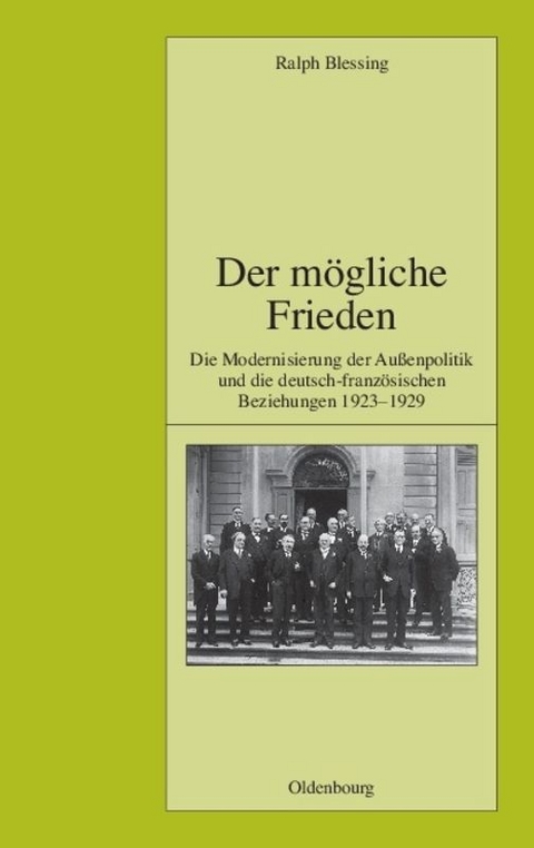 Der m&ouml;gliche Frieden - Ralph Blessing