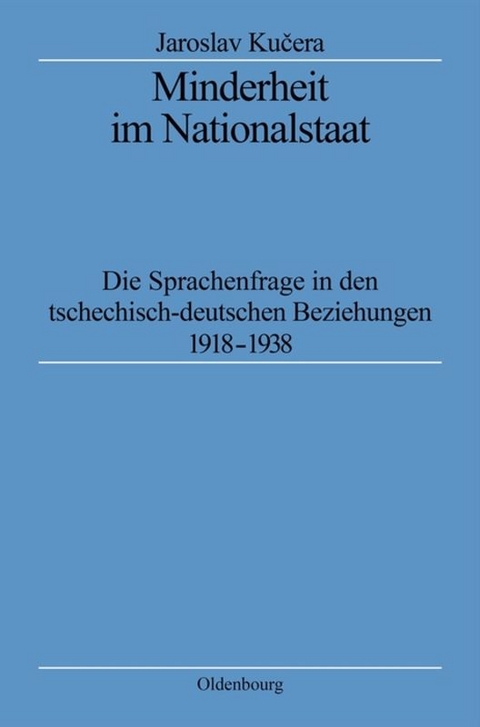 Minderheit im Nationalstaat - Jaroslav Kucera