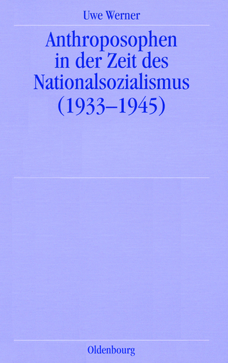 Anthroposophen in der Zeit des Nationalsozialismus