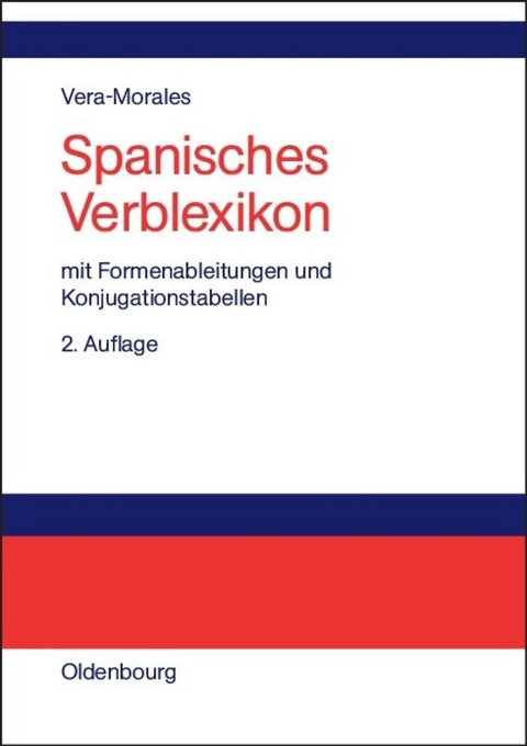 Spanisches Verblexikon - Jos&eacute; Vera Morales