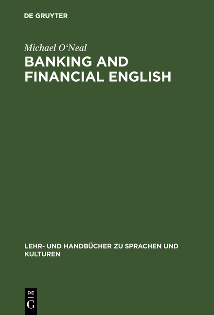 Banking and financial English - Michael O'Neal