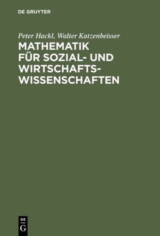 Mathematik für Sozial- und Wirtschaftswissenschaften