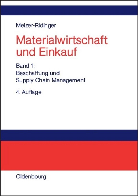 Materialwirtschaft und Einkauf - Ruth Melzer-Ridinger