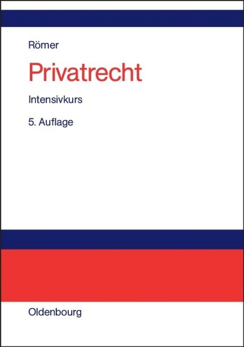 Privatrecht - Hans R&ouml;mer