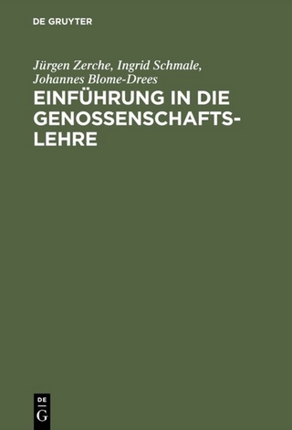 Einführung in die Genossenschaftslehre