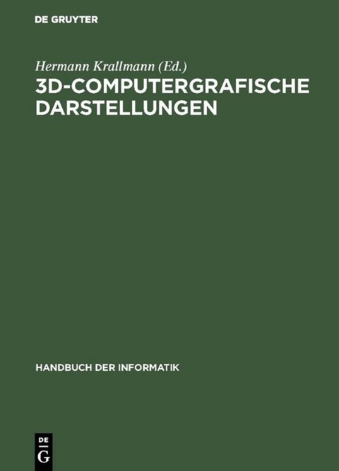 3D-Computergrafische Darstellungen - 