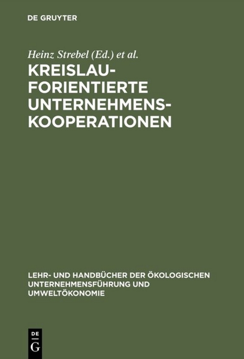 Kreislauforientierte Unternehmenskooperationen - 