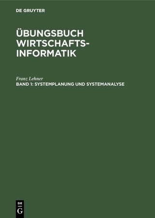 Übungsbuch Wirtschaftsinformatik / Systemplanung und Systemanalyse