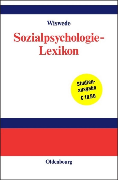 Sozialpsychologie-Lexikon - G&uuml;nter Wiswede