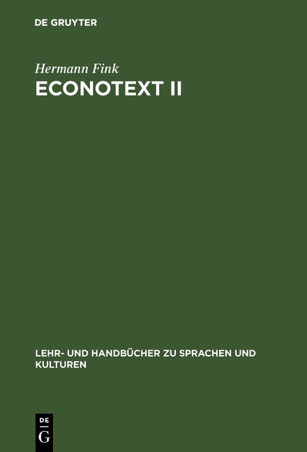 Econotext II - Hermann Fink