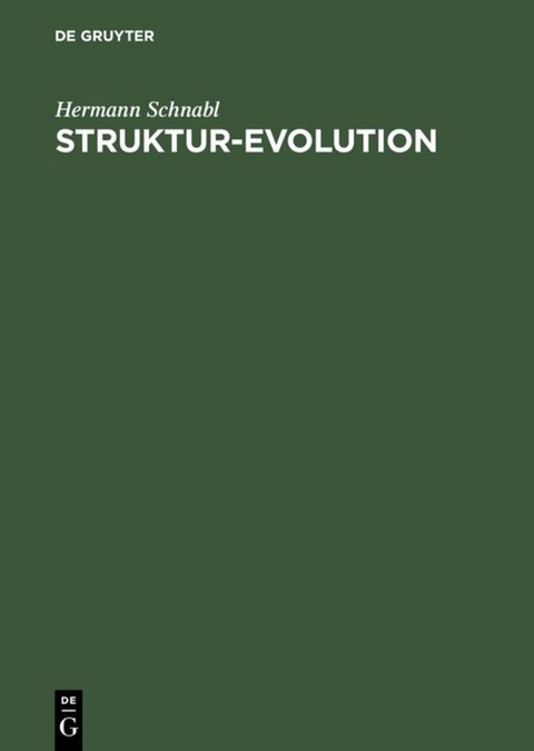 Struktur-Evolution - Hermann Schnabl