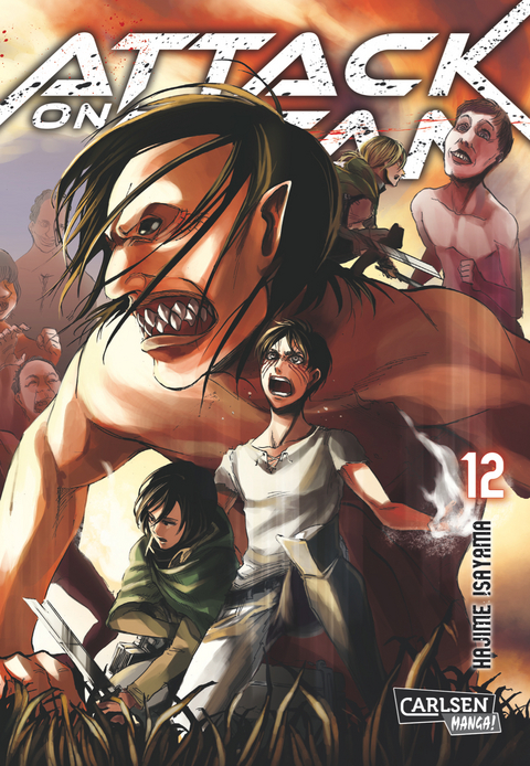 Attack on Titan 12 - Hajime Isayama